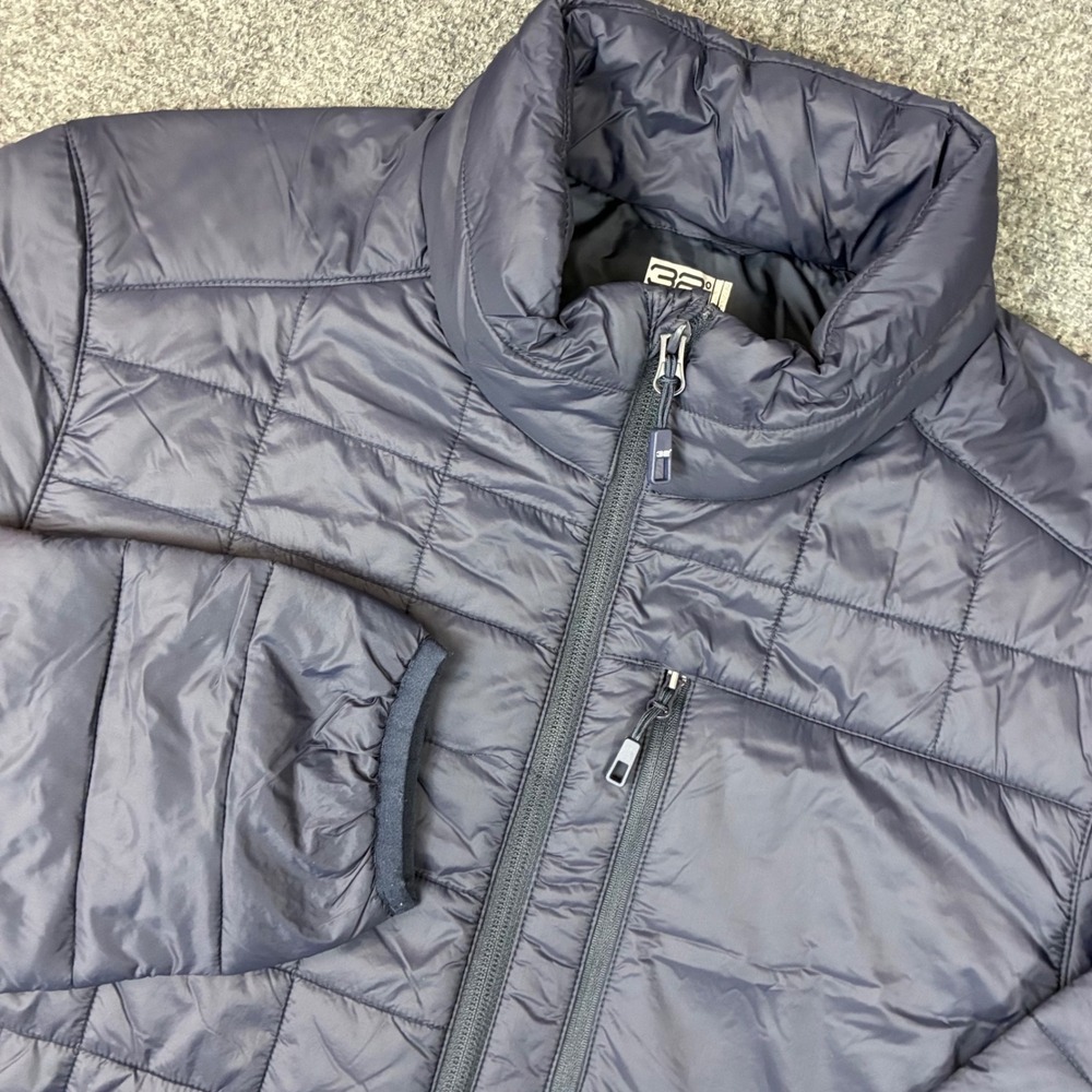 32 Degrees Heat Mens Size Medium Navy Blue Lightweight Quilted Puffer Jacket